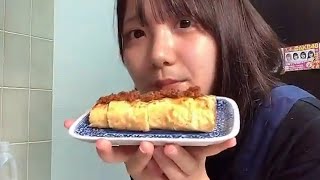 田口愛佳 SHOWROOM AKBクッキング選抜配信 2022.10/01 ②19:03