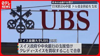 【欧米の金融不安受け】欧米の金融機関への信用不安くすぶる  日経平均株価一時200円以上値下がり