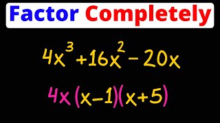 Factor Completely - Trinomials | Eat Pi