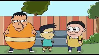 Sarabi nobita V/S desi daru 🍺 😂 #doremon #comedy #viralvideo