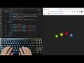 ASMR Programming | How to make Amazing loading animation in HTML and CSS [No talking]