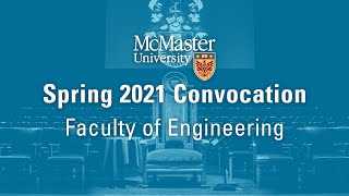 Spring 2021 Convocation: Faculty of Engineering