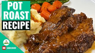 Pot Roast Recipe | Pot Roast Jamaican Style | Pot Roast with Gravy Recipe | How to make Pot Roast