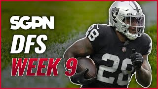 NFL DFS Picks: Week 9 GPP Plays - DFS Lineups - Fantasy Football Advice - NFL DFS Lineups Week 9