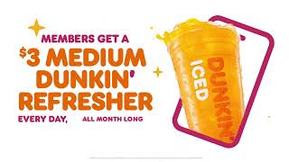 Dunkin' Rewards Member June Offer