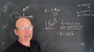 Python Physics: Modeling an Object Moving Around the Earth