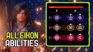 FINAL FANTASY 16 ALL EIKON ABILIITIES AND ATTACKS - ALL SPECIAL ATTACKS
