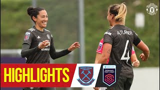 Women's Highlights | West Ham 2-4 Manchester United | FA Women's Super League
