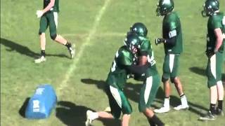 McDaniel College Linebacker Drill Tape