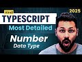 TypeScript Hindi Tutorial #4 Number Data Type Explained
