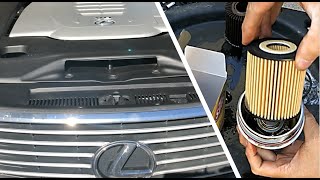 Oil Change & Filter - Lexus LS460, FnF267 - How to 038 -