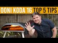 OONI KODA 16 - Top 5 Tips for cooking homemade pizza