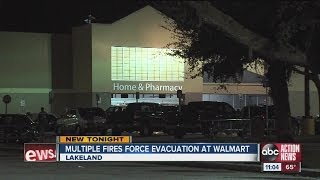 Multiple Fires at Walmart