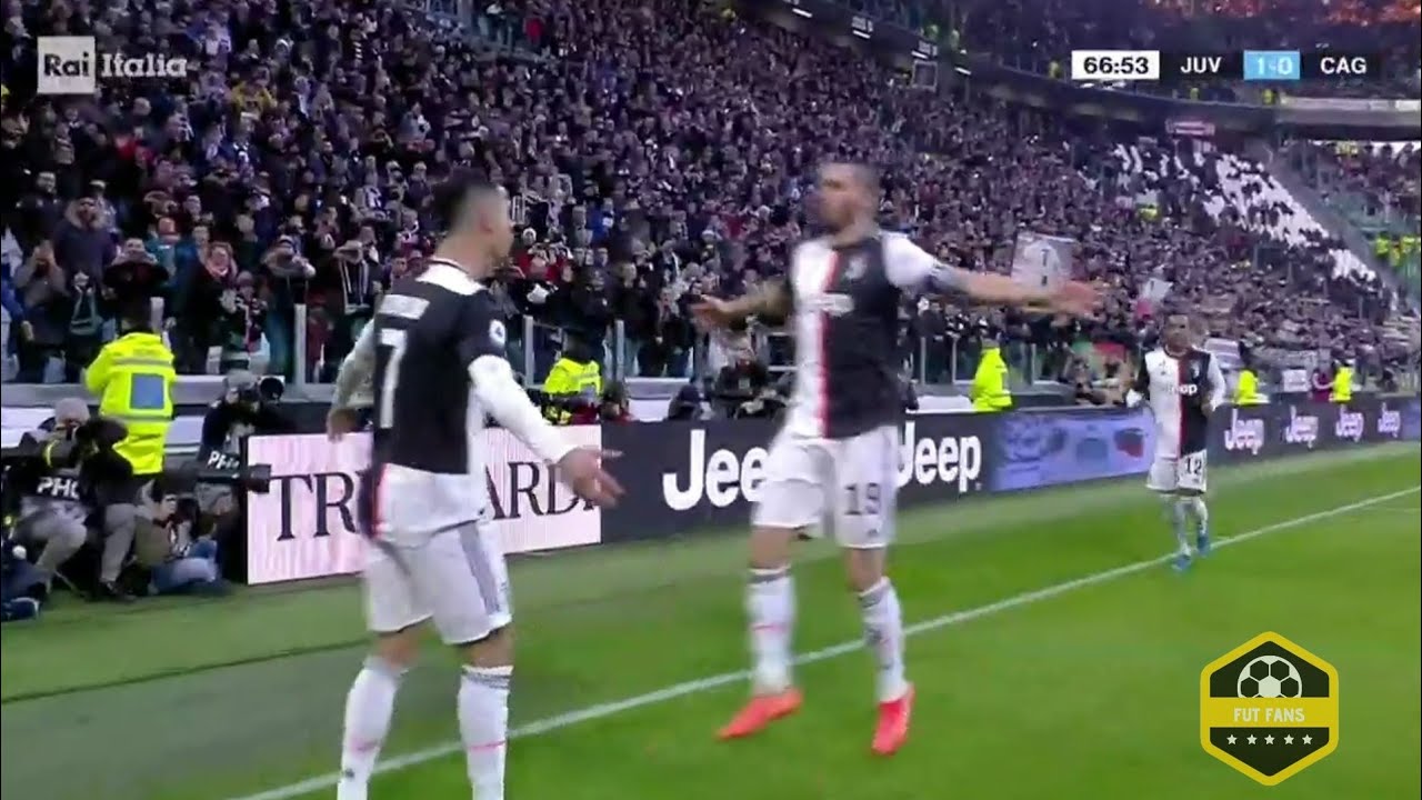 CRISTIANO RONALDO GOAL • JUVENTUS 2 × 0 CAGLIARI 1080p HD - YouTube