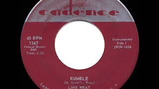 1958 HITS ARCHIVE: Rumble - Link Wray