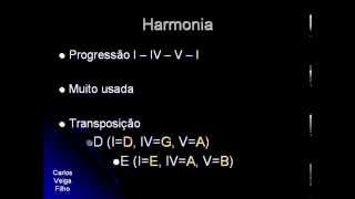 Harmonia 07 - Progressão I IV V I