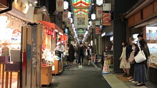 22年4月24日 雨の日曜日にゆっくりと京都を歩く 四条大橋,先斗町,木屋町,四条河原町,新京極,寺町商店街,錦市場 Walk around Kyoto city,Japan vlog