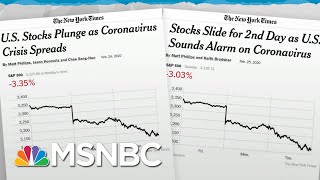 Trump Admin Lacks Credibility To Calm Markets On Coronavirus News | Rachel Maddow | MSNBC