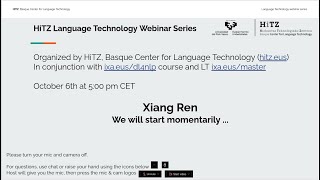 Commonsense Reasoning in the Wild (Xiang Ren)