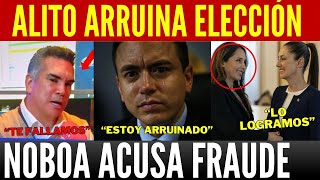 TRUMP PIERDE ELECCIÓN! ALITO ARRUINA PLAN ECUADOR. CAE MALDICIÓN A NOBOA. CLAUDIA FESTEJA