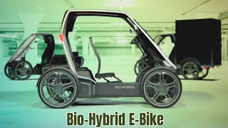 Combines Human and Electric Power to Move Cargo | Bio-Hybrid E-Bike