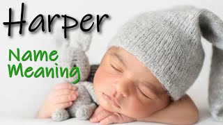 Harper| Name Meaning 👶🥰❤️