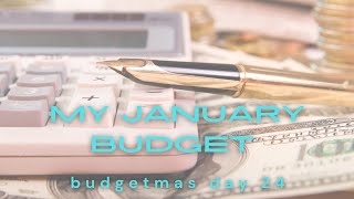 Planning and Budgeting for January 2025 • Getting Ahead and Going in Strong • Budgetmas 24