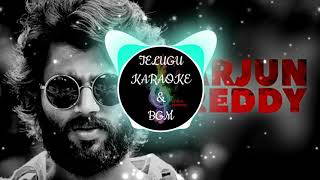 Arjun Reddy bgm | mass bgm | vijay devarakonda | Telugu karaoke and BGM
