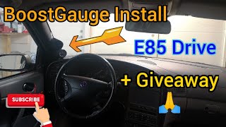 Road To 500HP SAAB: Boostgauge Install + Giveaway!