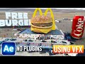 Make 3D CGI Ads in After Effects - NO PLUGINS | 3D Text Tracking in After Effects Tutorial
