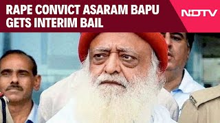 Rape Convict Asaram Bapu Gets Interim Bail, But Can't Meet His Followers | NDTV 24x7 Live