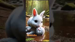 Cartoon video#billi or khargosh ki kahani#kidsvideo #cat