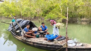 বাড়ির সবজি আর নদীর  কাঁকড়া খুঁজে ধরে দারুন এক রেসিপি করে খেলাম আজ@SUNDARBANVLOG