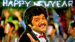 आने वाले साल को सलाम HD - आप के साथ - अनिल कपूर - शब्बीर कुमार - Happy New Year Song 💓 2023