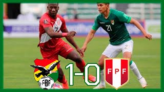 ⚽ Bolivia 1 - 0 Peru ⭐ 𝗘𝗟𝗜𝗠𝗜𝗡𝗔𝗧𝗢𝗥𝗜𝗔𝗦 ⚽ NARRACION (CC BY 3.0)