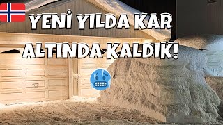 YENİ YILDA YOĞUN KAR ALTINDAYIZ- ANAOKULUNDA ÖZEL COCUKLAR İÇİN NELER YAPILIYOR?#norveç#vlog #snow