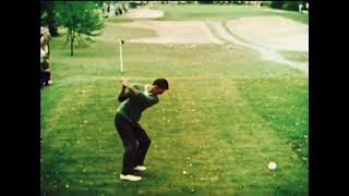 George Knudson Golf Swing Slow Motion Short Iron DTL