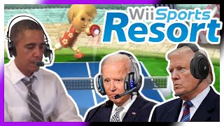 US Presidents Play Table Tennis in Wii Sports Resort