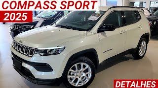 Novo Jeep Compass Sport 2025/2025 chega com preço promocional de R$154.990 contra os Suv Compactos!