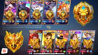 TOP SUPREME HANABI VS ENEMY TOP GLOBAL HERO AND HIGH RANK🔥 (Who Will Win?)