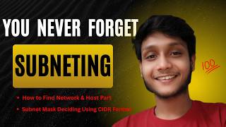 Learn Subnetting in One Video | IPv4, CIDR & Subnet Mask | GATE | In 15 Mins