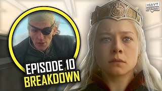 HOUSE OF THE DRAGON Episode 10 Breakdown & Ending Explained | Review And Game Of Thrones Easter Eggs