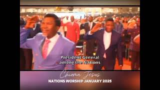 President-General Among The Nations!- Chioma Jesus' Ministration at Nations Worship, Glory Dome