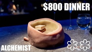 $800 Holistic Dining Experience • Restaurant Alchemist • Copenhagen, Denmark