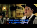 Los Herederos de Nuevo León -  Ya se murió (  Karaoke Oficial )