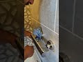 how to fit a bar mixer shower using wall plates.