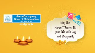 Happy Rejoiceful Harvest Festivals | Wishes from Bank of Maharashtra