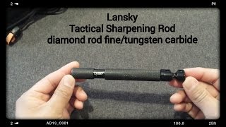 Lansky Tactical Sharpening Rod