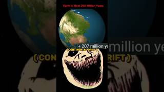 Earth in next 250 million years #space #earth #shorts