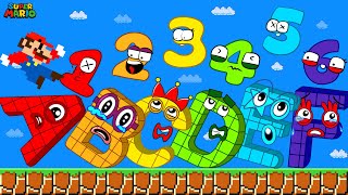 Finsh The Pattern? The Legend of the Newborn Baby (A-F) Escape the Domino Maze in Super Mario Bros..